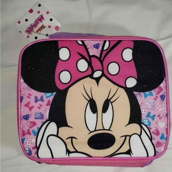 2/$30 BNWT Disney Junior Minnie Mouse Lunch Bag New w Tags - Picture 1 of 4